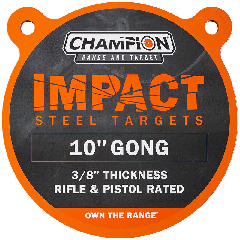 10 Impact Steel Gong Targets