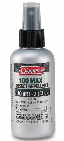 100% DEET Insect Repellent - 4oz Pump